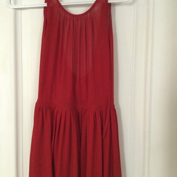 Women's Hush collection long dress bridesmaid size 2 red - Picture 3 of 9